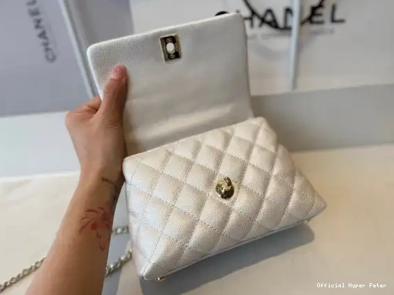 Hyper Peter BAG TOP FLAP WITH CHANEL MINI HANDLE 0615